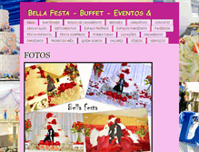 Tablet Screenshot of buffetbellafesta.com.br